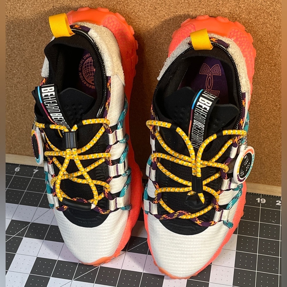 Under Armour 
Women’s
Hovr summit fat tire(BLACK HISTORY MONTH)
brand new - Picture 16 of 16